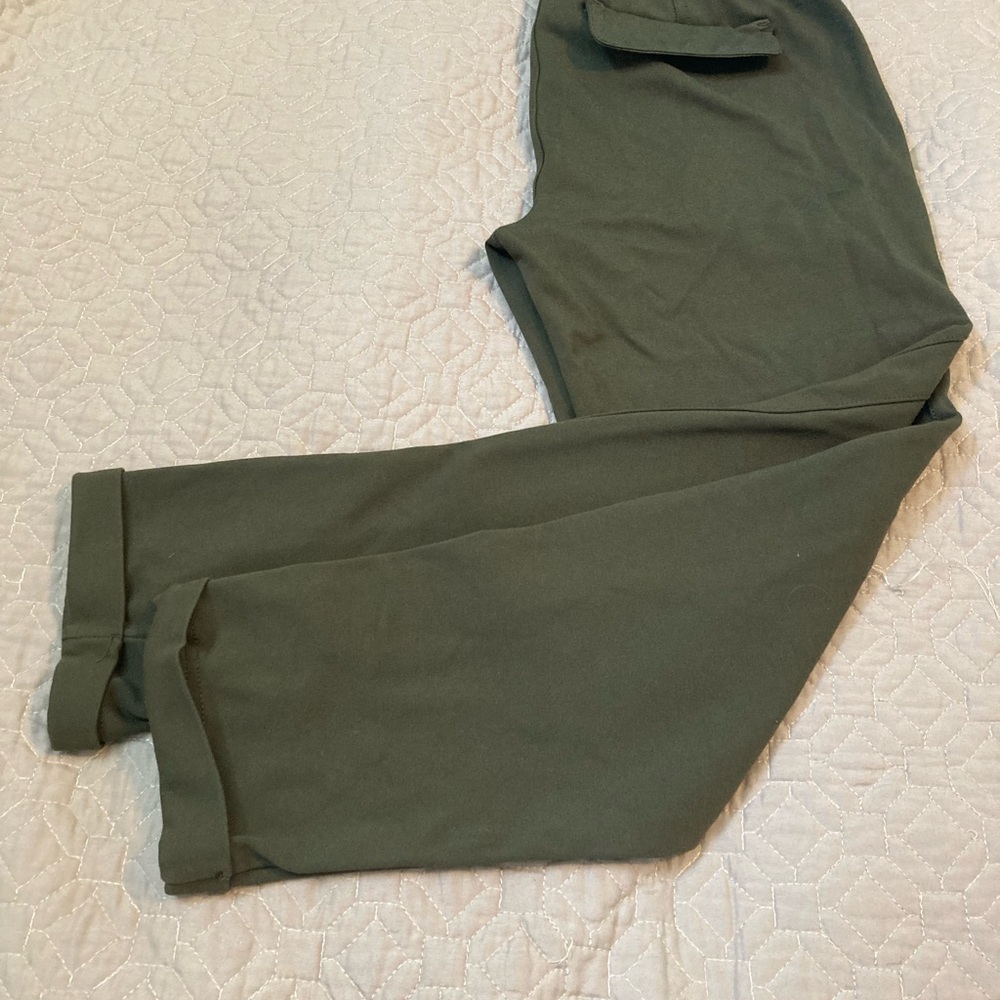 Democracy Olive High Rise Pants